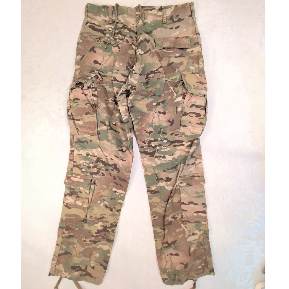 US Army OCP Multicam ACU Trousers Flame Resistant Insect Shield 31 to 35 Medium - Picture 3 of 9